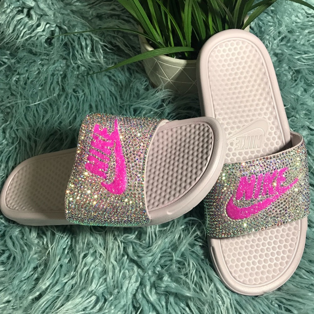 Swarovski Nike Slides